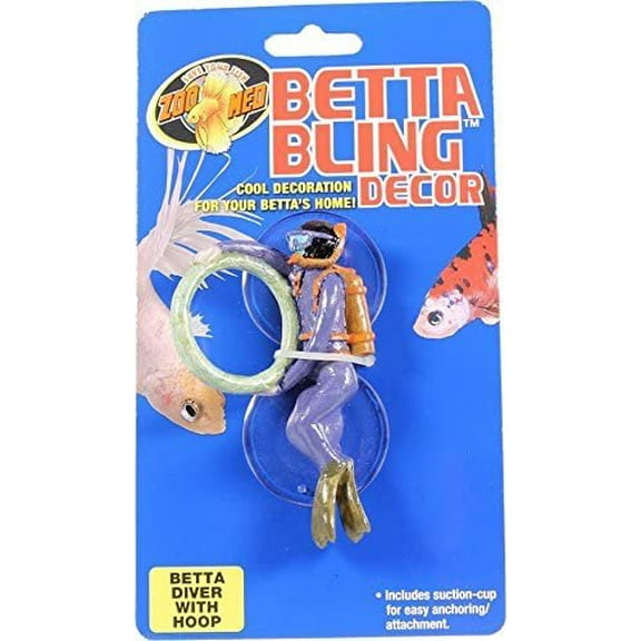 ZM DIVER w/HOOP BETTA DECOR BD22