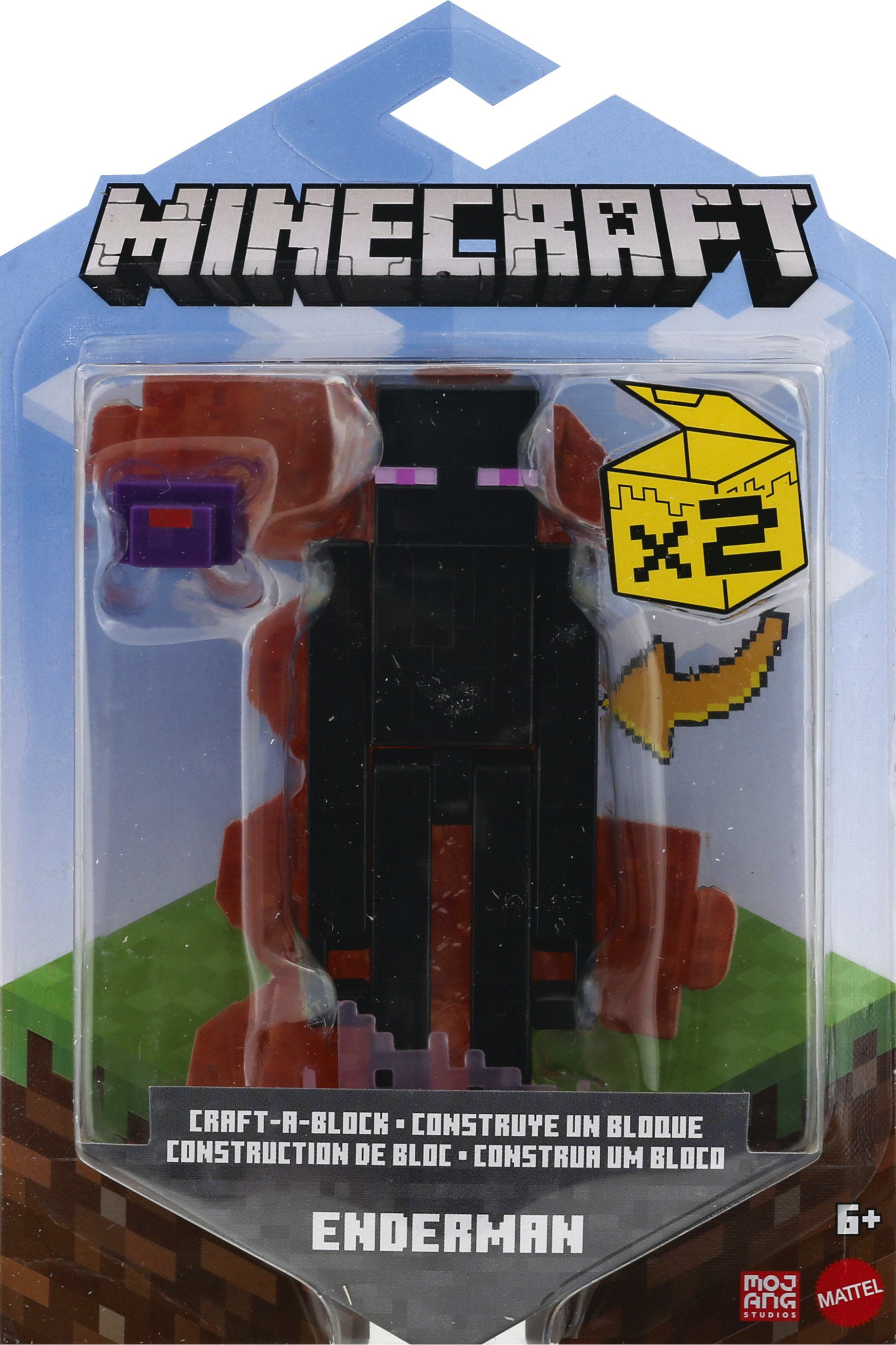 Minecraft Craft-A-Block Enderman Action Figure – Trends Elite