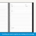thumbnail image 6 of Notebook, 8.5x11, Aligned, Black, 6 of 8