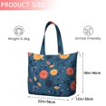 thumbnail image 4 of Pioneer Flower Floral Print Pattern Travel Tote Bags for Women Carry On,Large Weekender Bags for Women Travel,Multi Functional Duffle Bag for Work,Shopping,Sports, 4 of 5