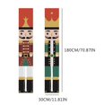 thumbnail image 6 of Outdoor Nutcracker Christmas Couplet Decorations,Life Size Soldier Model Nutcracker Banners for Front Door Porch Garden Indoor Exterior Party Xmas Festival Decor, 6 of 6