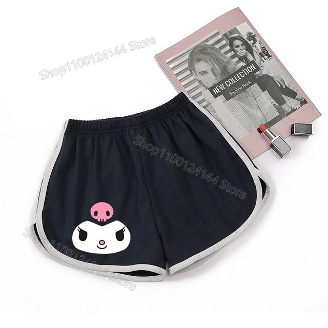 Hello Kitty-pantalones cortos de verano para mujer, ropa de Yoga para el hogar, playa, ocio, deportes, interior y exterior, Fitness, Sexo