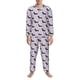 thumbnail image 3 of Fotbe Dachshund Dog Pijama de Hombre con Estampado de Manga Larga, Conjunto de 2 Piezas, Ropa de Dormir Suave y Cómoda con Bolsillos-Small, 3 of 7