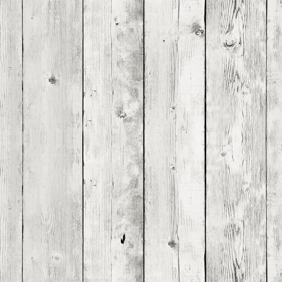 UMIGGEE Wood Peel and Stick Wallpaper White Vintage Self-Adhesive Removable Wood Contact Paper 17.7-in x 118-in for Home Decoration Wall Covering Old Furniture Renovation