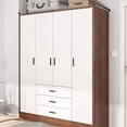 thumbnail image 2 of Dressing European Wardrobe Bedroom Modern Luxury Perfume Clothing Wardrobe Living Room Shelf Szafa Na Ubrania Salon Furniture My Lux Decor Round, 2 of 26