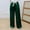 Green, variant on Juslio Womens Sweat Pants Casual with Pockets Elastic Waist Cotton High,Waist Wide Leg Pants Free Size