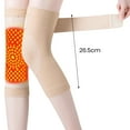 thumbnail image 5 of 1 Pair Winter Knee Pads Cushion Cold Resistant Ay-tsao Compression Anti-slip Warm Natural Plant Extract High Elasticity Knee Pain Relief Knee Protection Unisex Elderly People Knee Braces, 5 of 6