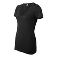 thumbnail image 2 of Bella + Canvas B6035 Ladies Jersey Short-Sleeve Deep V-Neck T-Shirt, 2 of 5