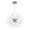 Silver, variant on Modern Crystal Chandelier Lighting 8Light Ceiling Pendant