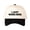 Black, variant on I JUST WORK HERE Letter Embroidered Color Block Trucker Hat Unisex Adjustable Cotton Breathable Fashion Cap for Travel Daily Wear