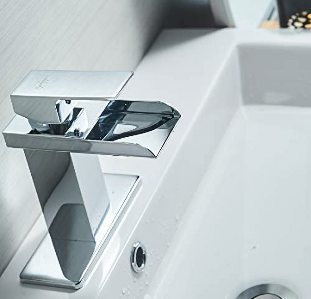 BWE Waterfall Brass Oil Rubbed Bronze Single Hole Faucet