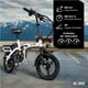 thumbnail image 4 of Bicicleta E-be Electrica Plegable Centurfit E-flex Curve 750w 35km/h blanca, 4 of 10