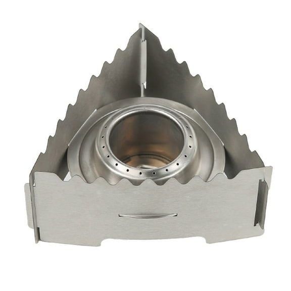 Portable Stainless Steel Alcohol Stove Kit for Heating Picnic Camping and Hiking