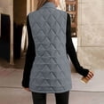 thumbnail image 6 of Fewfanhot Women's Clothing Lightweight Vest Packable Quilted Sleeveless High Collar Lightweight, 6 of 9