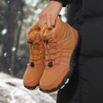 thumbnail image 4 of Botas Tobillo Minimalistas Nieve Descalzas Forro Piel Antideslizante para Hombres Y Mujeres, 4 of 9