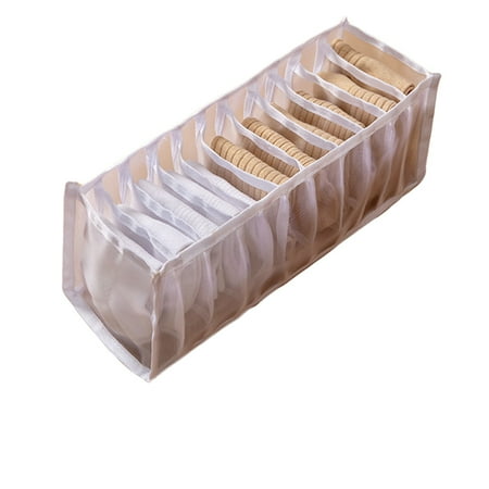

Pudcoco Foldable Underwear Bra Socks Ties Drawer Storage Organizer Boxes Closet Divider Tidy