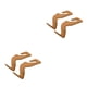 thumbnail image 1 of Riwesomey Colgador para respaldo de asiento de vehículo, ganchos universales para reposacabezas, bolso, ropa, chaqueta, bolsa, soporte de almacenamiento 2 uds beis 2piezas Riwesomey  CBP312544, 1 of 5