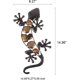 thumbnail image 5 of Gecko de Metal para decoración de pared exterior, lagarto, jardín, arte, escultura colgante de bronce para Patio o valla, 1 Uds., 5 of 5