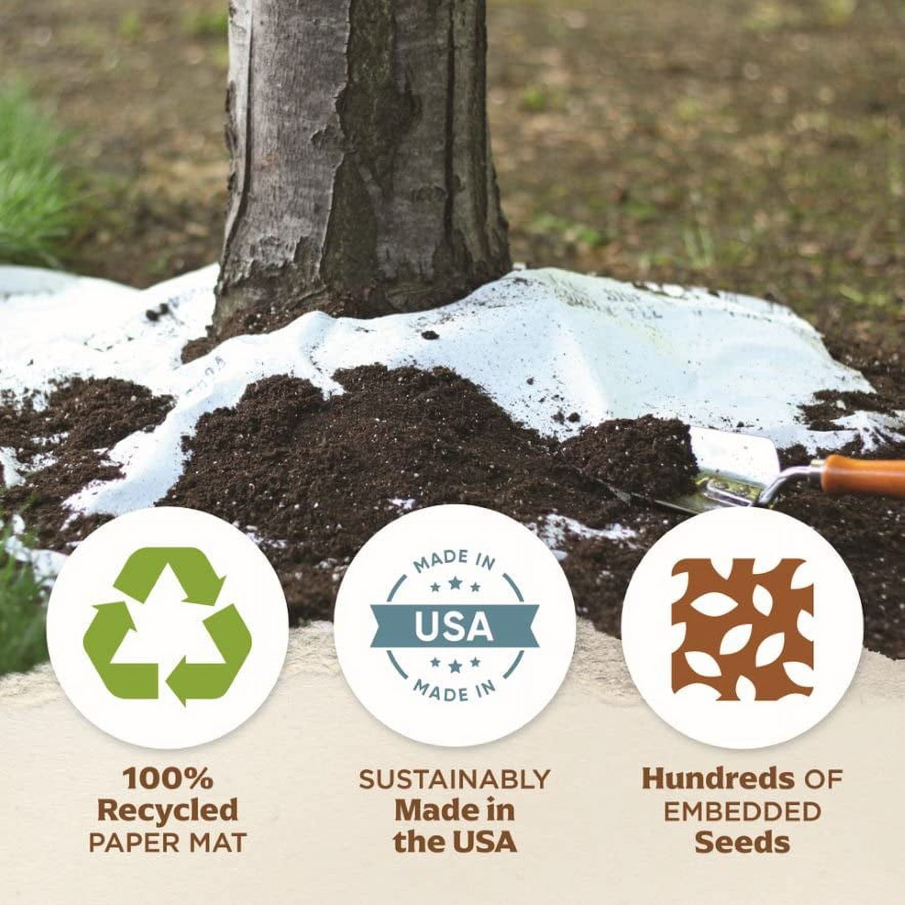 BloomingBulb Seed Mat - Easy to MVR1&nbsp;Plant and Grow Garden Seeds - Creates Fragrant, Vibrant Flower Garden (Easy Care Children's Mix)