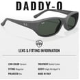 thumbnail image 4 of Ray-Ban RB2016 DADDY-O Rectangle Shaped Non-Polarized Sunglasses for Men & Women - Includes Official RAYBAN Eyewear Kit - Ideal Formal & Casual Wear Sunglasses - Green Lens, 4 of 7