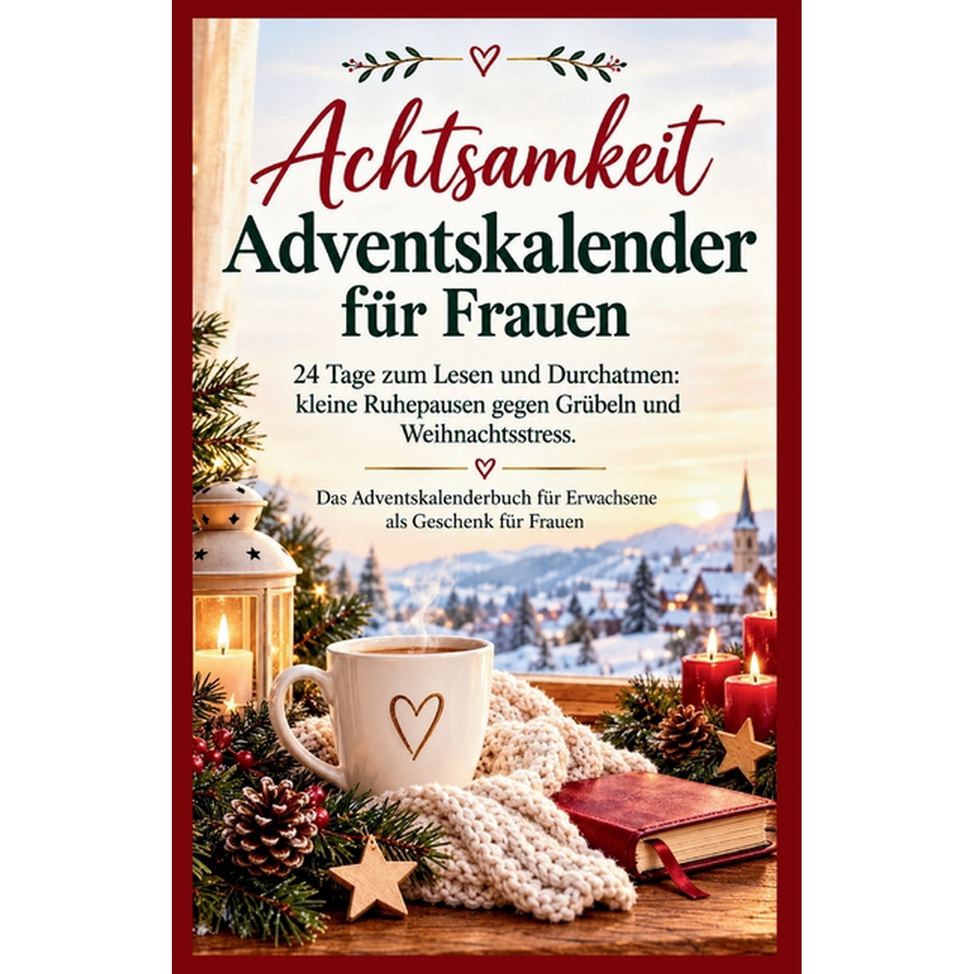 Atempause Achtsamkeit Adventskalender f&Atilde;&frac14;r Frauen: 24 Tage zum Lesen und Durchatmen: kleine Ruhepausen gegen Gr&Atilde;&frac14;beln und Weihnachts (Paperback)