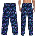 thumbnail image 3 of PISONIC Funny Mens Pajama Pants Lounge Men's Pajama Bottoms Soft Sleep Pants With Pockets Drawstring, 3 of 7