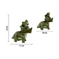thumbnail image 2 of Dinosaurio De Peluche Triceraptors Gris Con Movimiento Y Sonido Importadora La Merced Tela de Felpa, 2 of 4