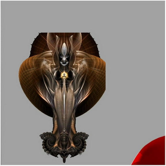 Wallhogs Xzendor7 Portrait of Arsencia Cutout Wall Decal
