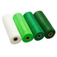 thumbnail image 4 of 4 rollos de cinta de malla de 25 cm y 10 yardas para envolver coronas de Pascua. Verde, 4 of 9
