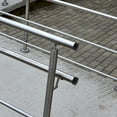 thumbnail image 2 of Raindrops 2pcs Handrail End Caps Stainless Steel Round Railing Plugs for Staircase Steps Hand Rail End Cover Fittings, 2 of 8