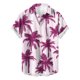 thumbnail image 5 of Camisetas de Lino para Hombres Vintage Bowling Manga Corta Cuello Cubano, Retro Playa Y Verano Hombre Manga Corta Botón Abajo Camisetas, 5 of 6