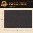 thumbnail image 2 of Almohadillas Dura-Gold Premium ultrafinas de 6 x 9 cm, color gris (x10), 2 of 5