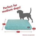 thumbnail image 3 of Majestic Pet | South West Shredded Memory Foam Rectangle Pet Bed for Dogs, Teal, Medium, 3 of 6