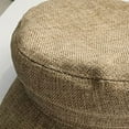 thumbnail image 3 of CoCopeaunts Beret Hat Vintage Men Women Cap Spring Autumn Linen Flat Newsboy Cap Artist Painter Sailor Hat Casual Berets, 3 of 7