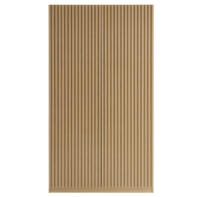 Render Wardrobe Closet in Oak - Walmart.com