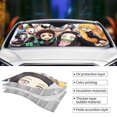 thumbnail image 1 of Windshield Sun Shade Foldable Car Front Window Sunshade For Car Suv Trucks Vans - Best Heat Shield Blocker Visor Cover Blocks Uv Rays And Keeps Your Vehicle Cool-Small, 1 of 1