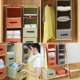 thumbnail image 5 of Bolsa de almacenamiento de lino y algodón, cajón, multicapa, para colgar, ahorro de espacio, gran capacidad, multifunción, a prueba de polvo, para dormitorio, 5 of 5