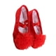 thumbnail image 2 of 1 par de zapatos de baile con diseño floral, suela antideslizante para danza del vientre, para niños, talla 36, 2 of 5