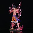 thumbnail image 5 of Figuras de Luffy de One Piece de 24 cm, figuras de acción de Monkey D. Luffy con cerezas fluidas, colección de anime de PVC, modelo de muñeca, juguete, regalo de cumpleaños para niños, 5 of 5