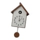 thumbnail image 2 of Reloj de con péndulo, de madera, para decoración de pared, con mecanismo, ideal como regalo para inauguración de casa, estilo rústico o sala, 2 of 8