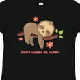 thumbnail image 4 of Inktastic Don't Hurry Sloth Girls Toddler T-Shirt, 4 of 5