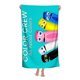 thumbnail image 3 of BabyFirst Color Crew Toalla de playa de secado rápido con diseño temático, regalo para mujeres y niñas, ideal para cumpleaños, fans, amantes de la música, uso en la playa o al aire libre, 78 × 150 cm, 3 of 6