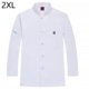 thumbnail image 2 of Chef Uniform El delantal de la cocina de manga larga con bolsillos delanteros Butcher Professional Home Supplies Sweat Bands for Grill Restaurant White XXL kenally LF000324-10, 2 of 7