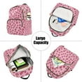 thumbnail image 5 of FORMRS Mini Backpack Purse for Women Travel Daypack Casual Shoulder Bag, Strawberry Bliss, 5 of 7