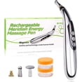 thumbnail image 1 of Acupuncture Pen USB Rechargeable Electronic Acupuncture Meridian Therapy Machine Massage Pen Relief Pain Tools with 3 Massage Heads 9 Levels, 1 of 5