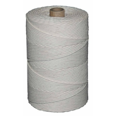 T.W. Evans Cordage 09-362 Number 36 Polished Beef Cotton Twine with 2 Tube with 1900 ft.