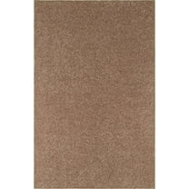 Ambiant Solid Color Indoor Area Rugs Brown - 3' x 5'