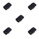 thumbnail image 3 of Advancent Riñonera deportiva de tela Oxford, impermeable, para acampar, ciclismo, correr, entrenamiento, cinturón, bolsa de una sola capa, Negro de una sola capa. 5Conjunto, 3 of 6