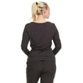 thumbnail image 2 of HEAL+WEAR Women's Long Sleeve Underscrub Shirt Lightweight Stretch 4-Way Stretch Base Layer for Nurse Beauty Salon Workwear Clinical Scrubs Layering Tee, 2 of 6