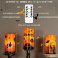 thumbnail image 2 of Halloween LED Flameless Pillar Candles Battery Operated with 6 Hour Timer Set, 2 of 3